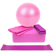 5 Pcs Yoga Equipment Ball Blocks Set